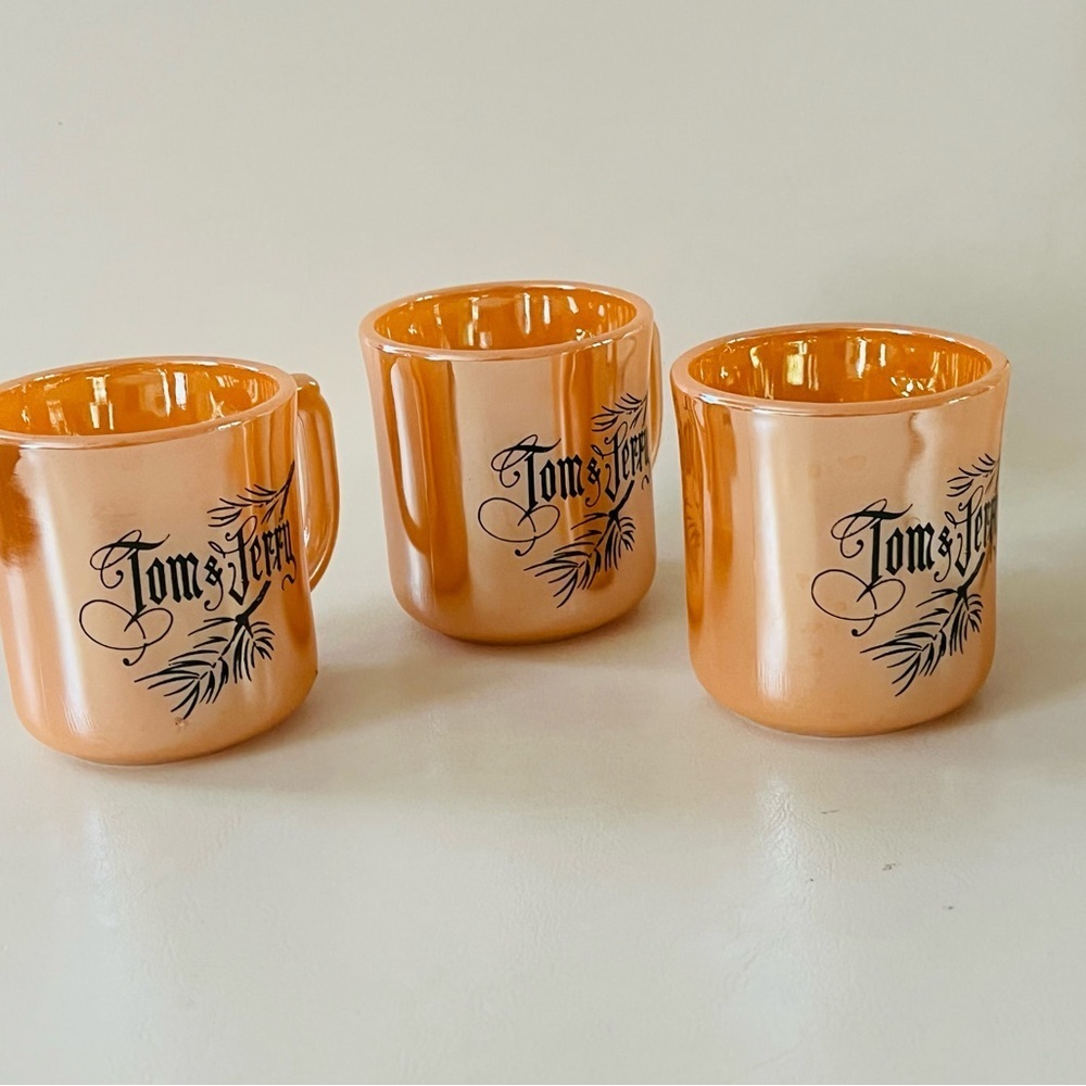 Fire King Orange Mugs Set of 3 - Picture 10 of 13